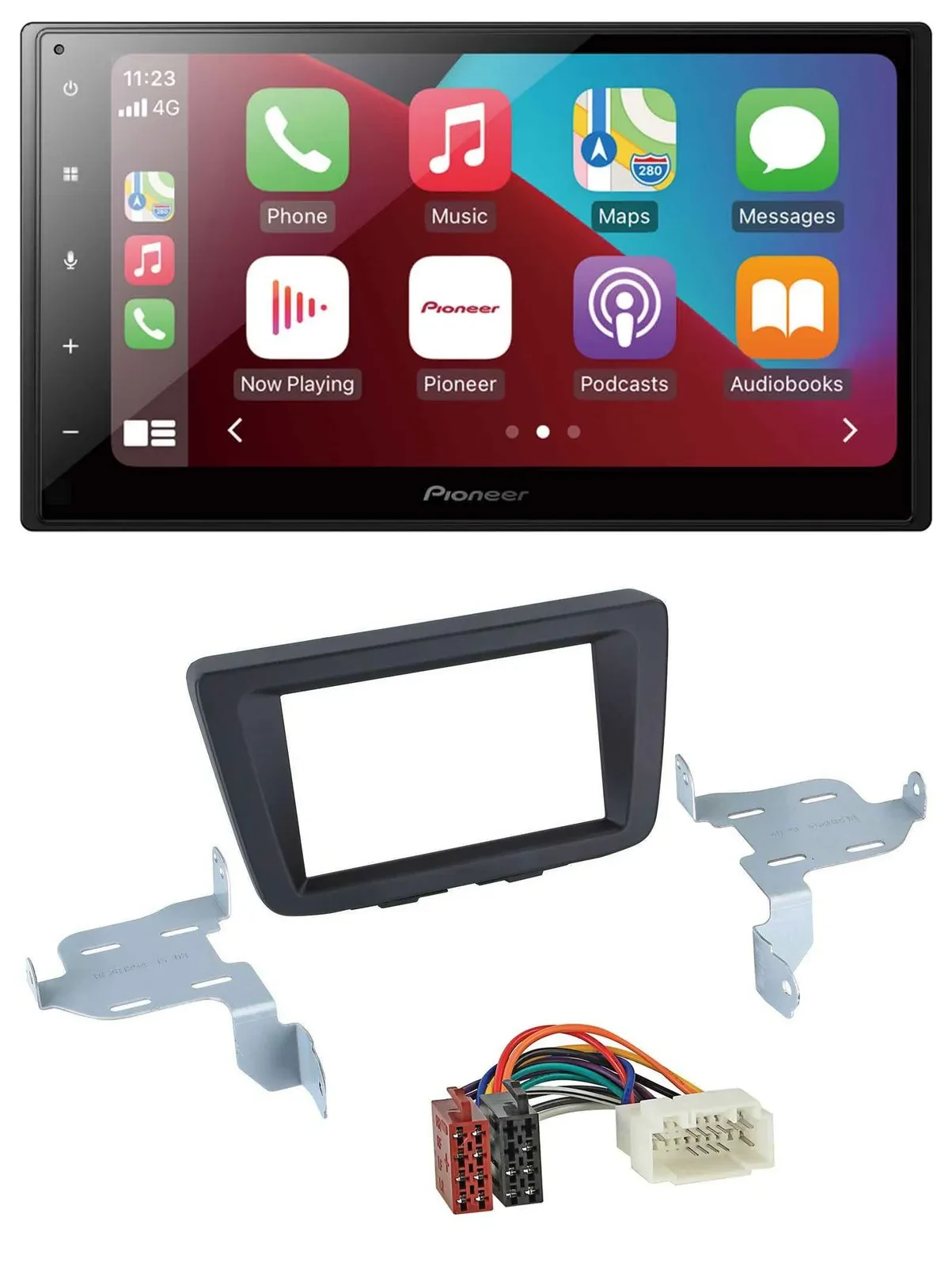 Pioneer USB MP3 DAB 2DIN Bluetooth Autoradio für Suzuki Baleno EW ab 2016