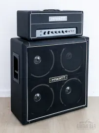 1979 Hiwatt Custom 100 DR103 Head + 1976 SE4123 4x12 w/ Sound City Fane 122190