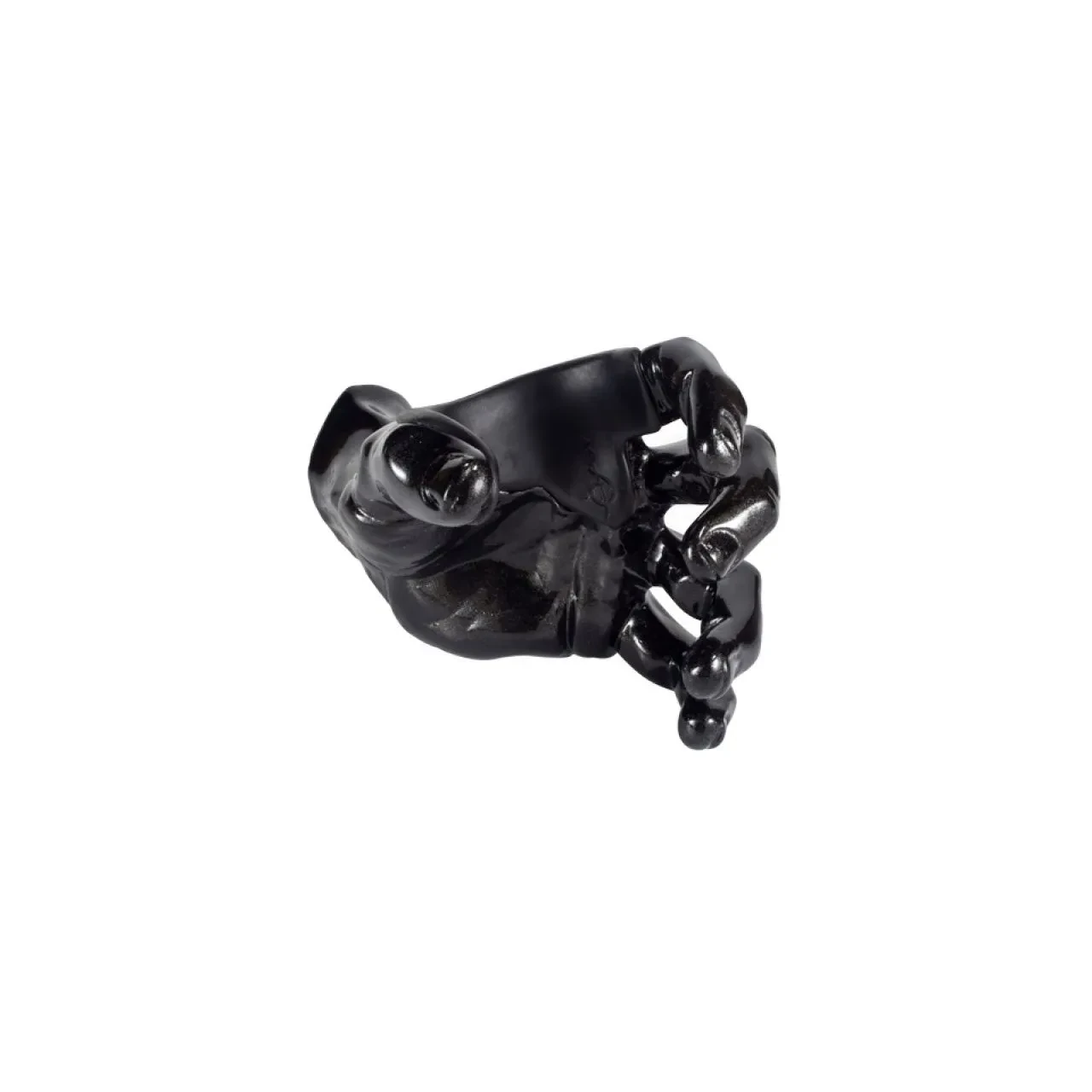 GUITAR GRIP Male Hand, Black Metallic, Left