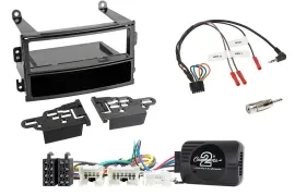 Einbauset Lenkradadapter DIN Autoradio für Nissan 350Z 02-05 Roadster 2003-2005