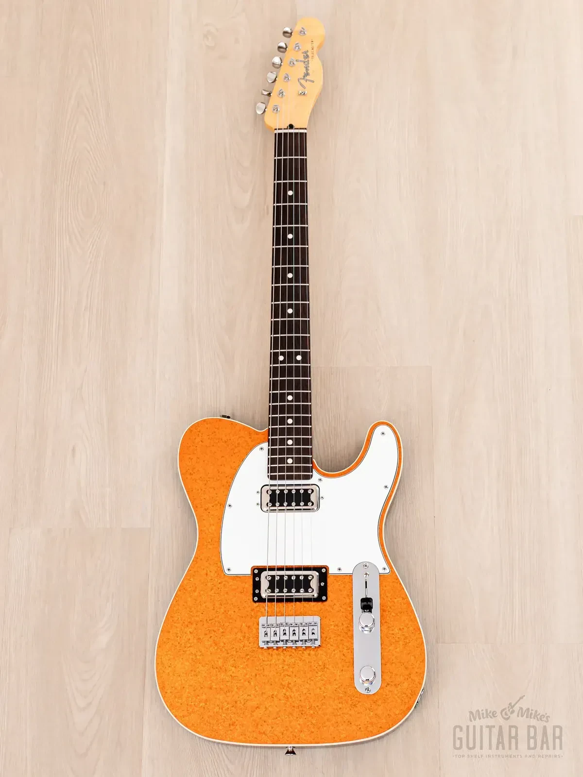 Электрогитара Fender Limited Edition Sparkle Telecaster HH Orange Sparkle w/gigbag Japan 2023