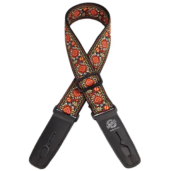 Ремень для гитары Lock-It Straps LIS-065-PR Retro Series Persian