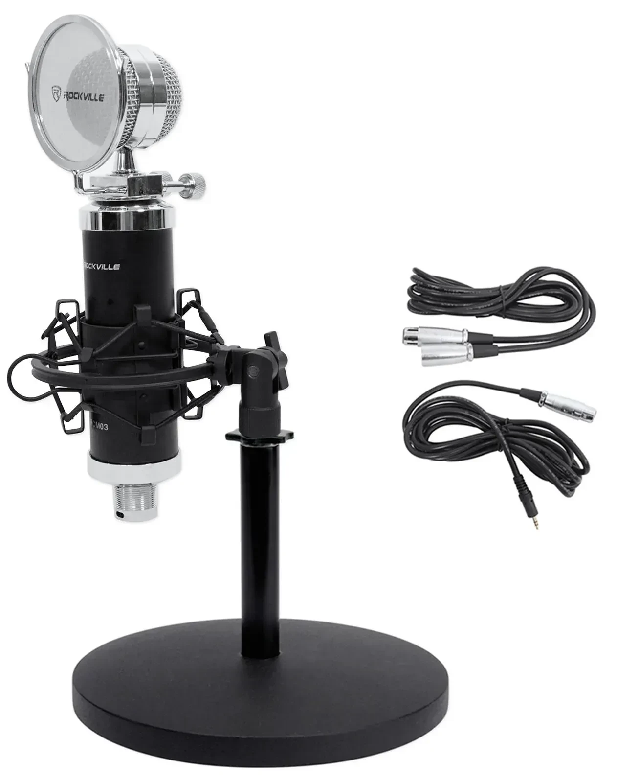 Студийный микрофон Rockville RCM03 Studio с аксессуарами