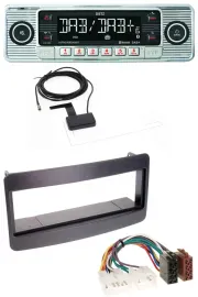 Dietz Bluetooth USB MP3 DAB Autoradio für Toyota Celica, MR2 - schwarz