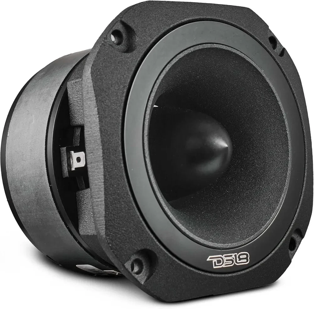 DS18 PRO-TW750C-4/BK 4" Pro Audio 4-ohm Super Bullet Tweeter