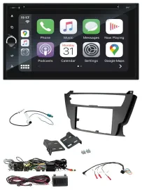 Blaupunkt DAB USB Bluetooth Lenkrad 2DIN TMC Navigation für BMW 3er 4er 2012-201