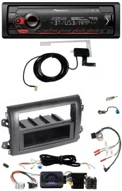 Автомагнитола для Fiat Ducato (Serie 8, с 2021) Pioneer DAB, USB, Bluetooth, поддержка кнопок на руле