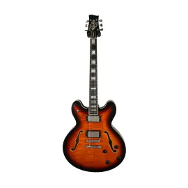 STROMBERG GUITARS Fremont Antique Violin Burst Aged