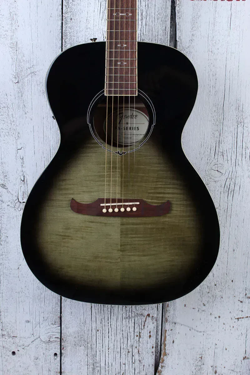 Б/У Электроакустическая гитара Fender FA-235E Concert Moonlight Burst, глянцевая