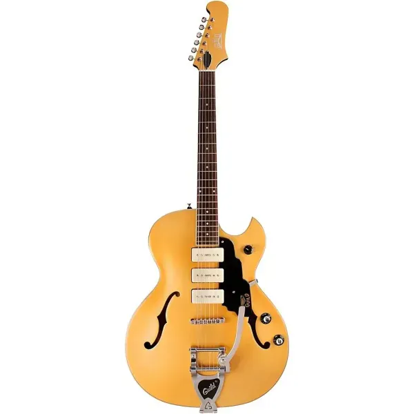 Электрогитара полуакустическая Guild Starfire I JET90 Semi-Hollow Satin Gold