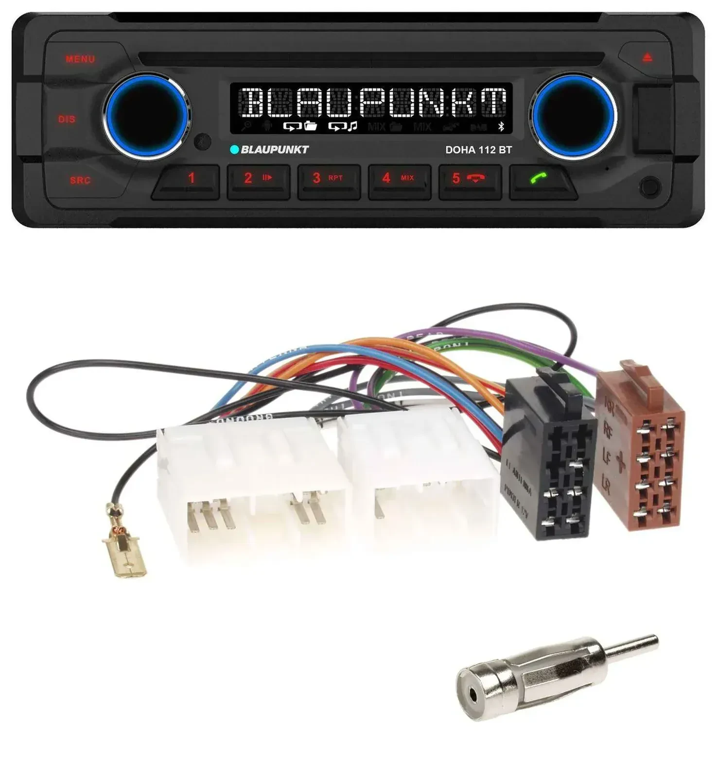 Blaupunkt AUX MP3 CD Bluetooth USB Autoradio für Mazda MPV (1988-1999)