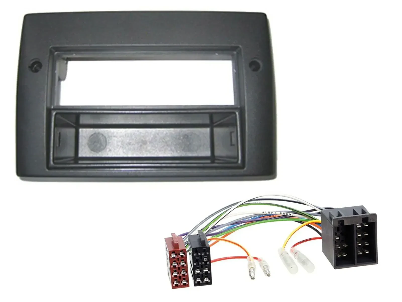 Einbauset DIN Autoradio für Fiat Stilo 192 01-08 Profiversion Ablage