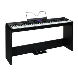 Fame SP-5 Stage Piano Set, 88 Tasten, Hammermechanik, USB MIDI, 800 Sounds, 380