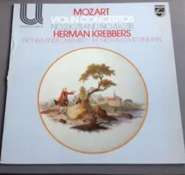 Б/У виниловая пластинка Herman Krebbers – Mozart Violin Concertos No. 2, K. 211 & No. 4, K. 218