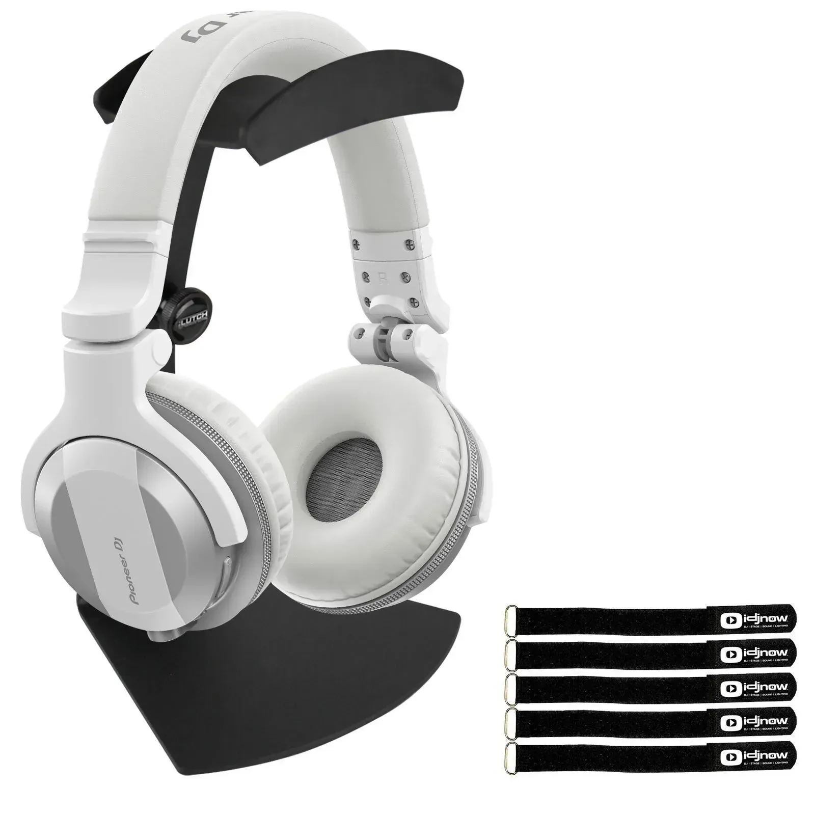 Наушники беспроводные Pioneer HDJ-CUE1BT Matte White с аксессуарами