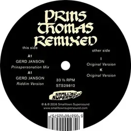 Виниловая пластинка Prins Thomas – Gerd Janson Remixes (Релиз 2017)