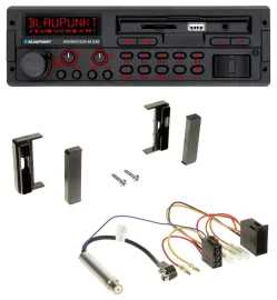 Blaupunkt SD MP3 USB Bluetooth DAB Autoradio für Audi TT (1998-2006) - ISO