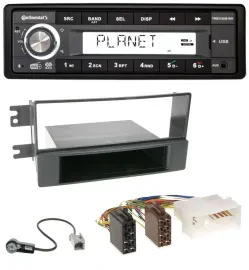 Continental USB 1DIN AUX DAB MP3 Autoradio für Kia Cerato (ab 2007)