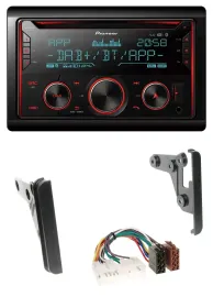 Pioneer 2DIN DAB MP3 Bluetooth USB CD Autoradio für Toyota Highlander MR2 Sequoi