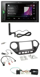 Автомагнитола для Hyundai i10 (с 2014) Pioneer 2DIN, Bluetooth, DAB, MP3