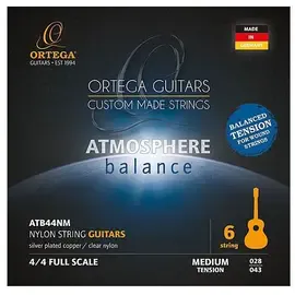 Струны для классической гитары Ortega Atmosphere Balance ATB44NH 28-44
