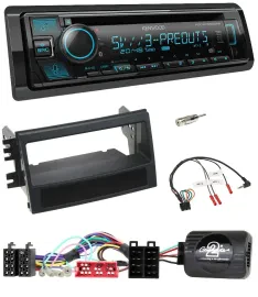 Kenwood Bluetooth USB CD Lenkrad DAB Autoradio für Kia Soul (2009-2011)