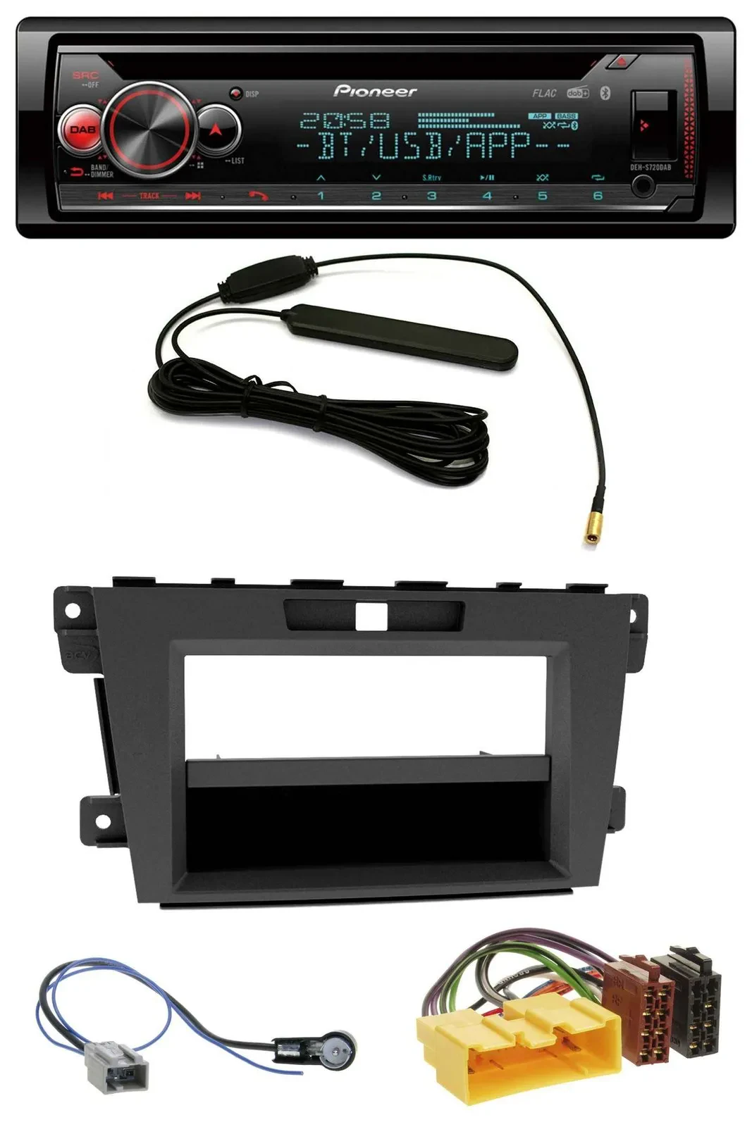Автомагнитола для Mazda CX-7 (2009–2013) Pioneer USB, DAB, MP3, Bluetooth, CD