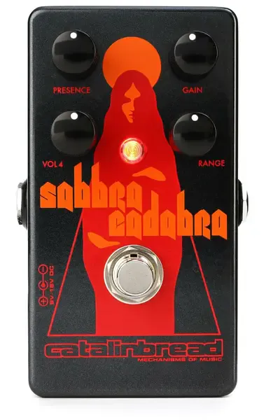 Педаль эффектов для электрогитары Catalinbread Sabbra Cadabra Overdrive Pedal