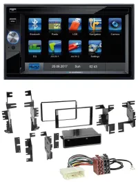Blaupunkt SD Bluetooth 2DIN MP3 USB AUX Autoradio für Nissan Quest Rogue Titan a