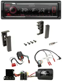 Kenwood Lenkrad Bluetooth USB DAB Autoradio für Audi A3 A4 A6 99-00 BOSE-Vollakt