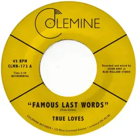 Виниловая пластинка True Loves – Famous Last Words (Релиз 2019)