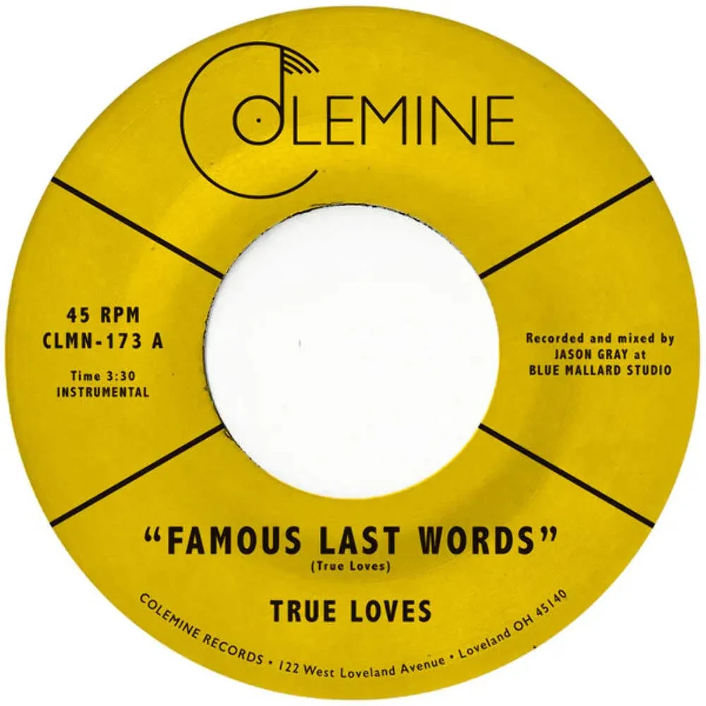 Виниловая пластинка True Loves – Famous Last Words (Релиз 2019)
