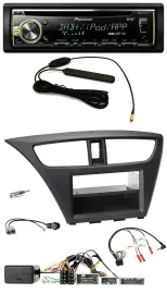 Автомагнитола для Honda Civic (с 2012) Pioneer CD/MP3, USB, DAB, совместимая с кнопками на руле
