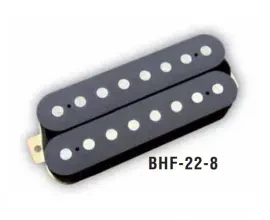BHF-22-8-P-BK-B Звукосниматель магнитный для 8-струнной гитары, хамбакер, бриджевый, черный, Belcat