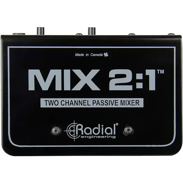 Аналоговый микшер Radial Engineering MIX 2:1 Two Channel Audio Combiner Mixer