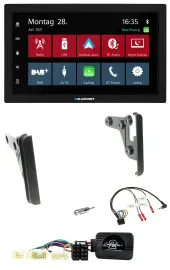 Blaupunkt Lenkrad Bluetooth DAB 2DIN USB Autoradio für Toyota FJ ab 2007