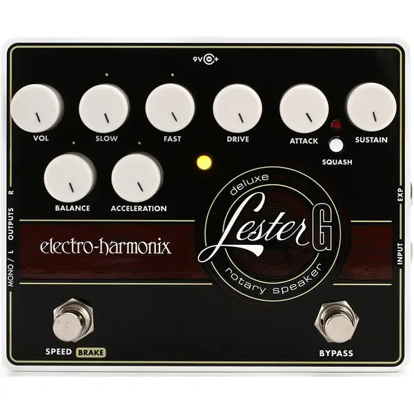 Педаль эффектов для электрогитары Electro-Harmonix LESTER-G Deluxe Rotary Speaker Pedal