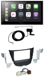 Pioneer USB MP3 2DIN Bluetooth DAB Autoradio für Hyundai Veloster FS ab 2011