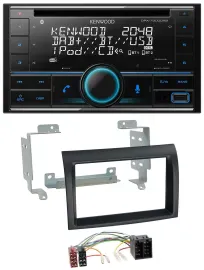 Kenwood CD 2DIN DAB USB MP3 Bluetooth Autoradio für Fiat Ducato 06-11 Citroen Ju