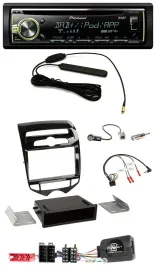 Pioneer MP3 USB CD DAB Lenkrad Autoradio für Hyundai ix20 ab 2010 autom. Klima