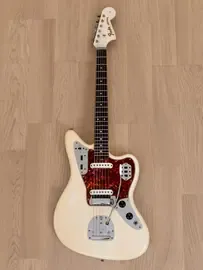 Электрогитара Fender Jaguar Pre-CBS Olympic White w/case USA 1963