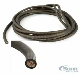 Кабель питания NVX XW4BK20 EnvyFlex 4 AWG, 20 ft, OFC, черный