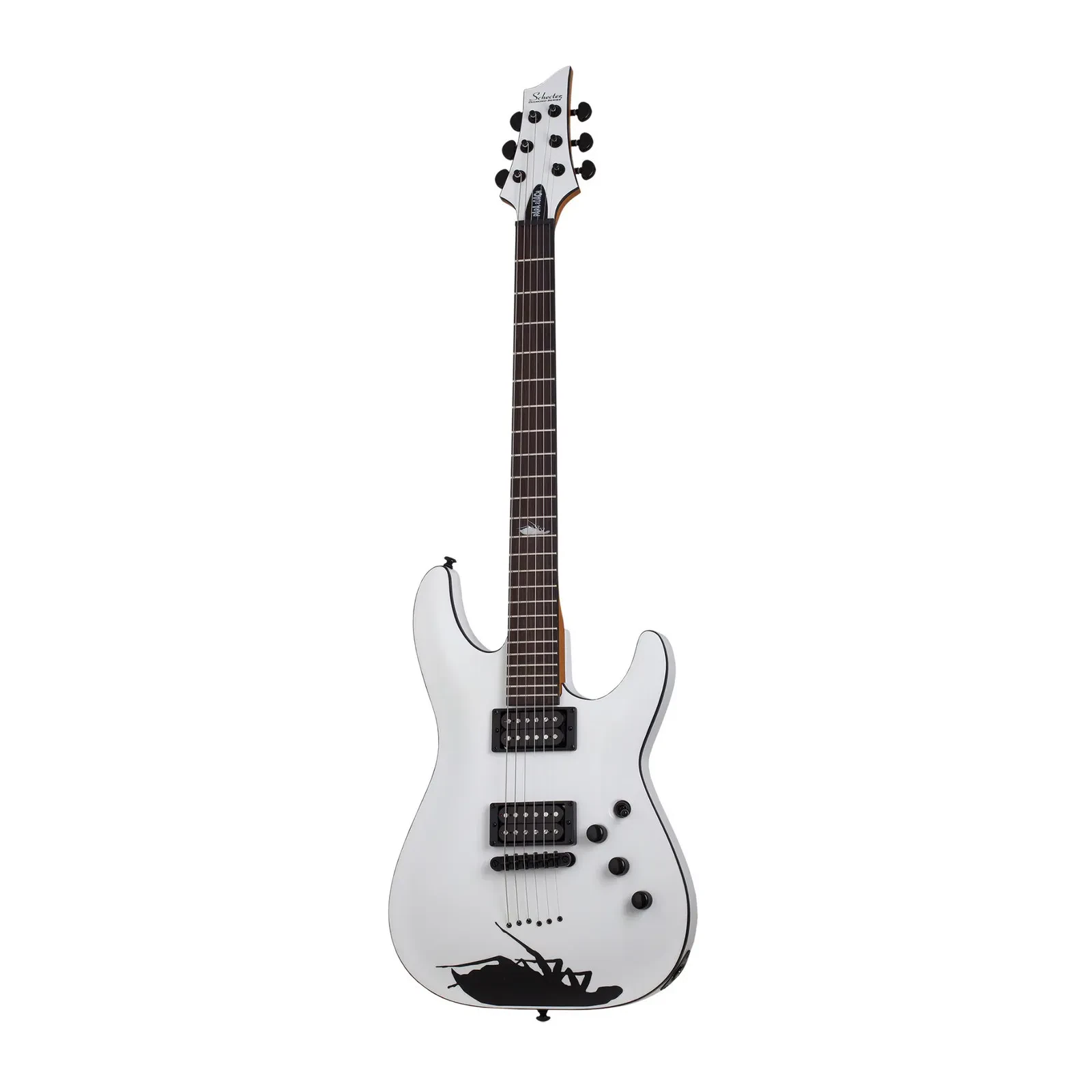 Электрогитара Schecter C-1 Jerry Horton 25th Anniversary белый
