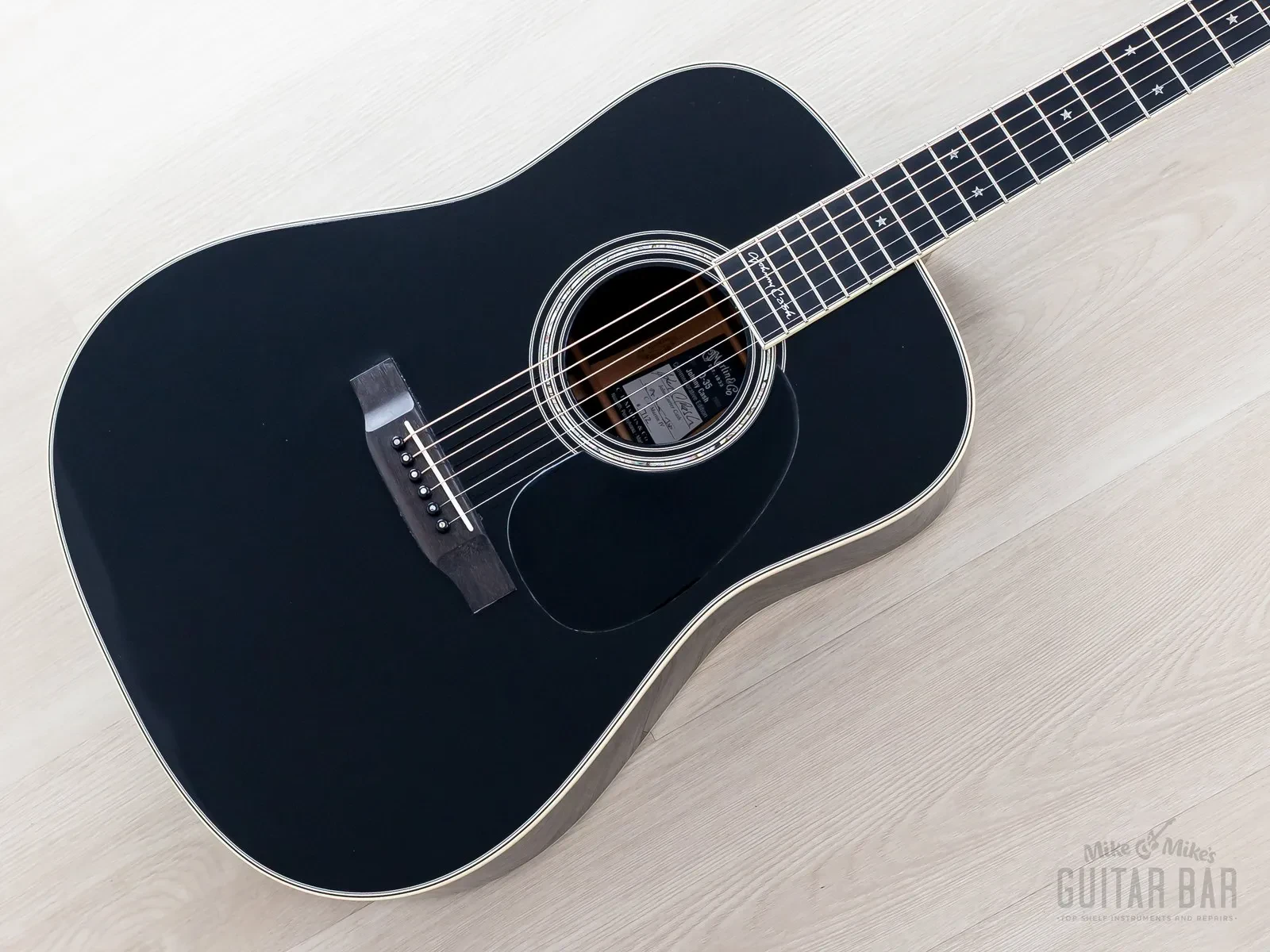 2010 Martin Johnny Cash Commemorative Edition D-35, Near-Mint w/ Case & Hangtags