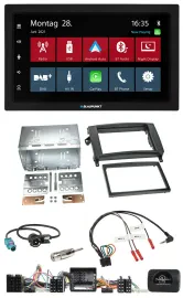 Blaupunkt Lenkrad Bluetooth DAB 2DIN USB Autoradio für Mercedes Vito Viano W639