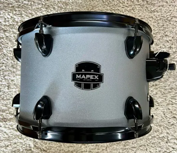 Mapex Storm Series 12"x8" Tom, Poplar Shell in Iron Grey - Model # STT1208BIG