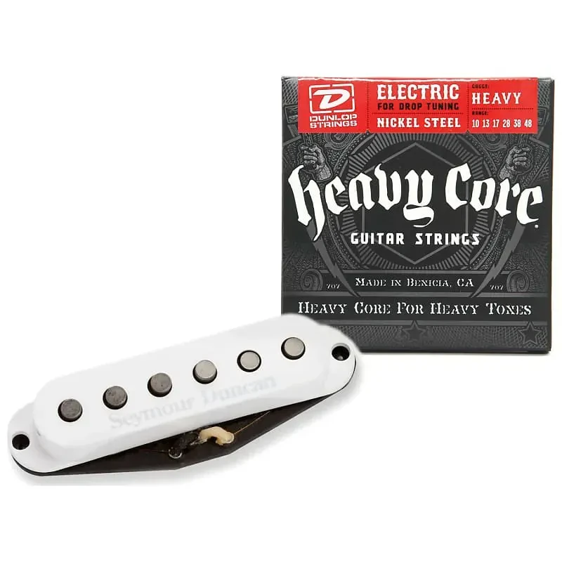 Звукосниматель для электрогитары Seymour Duncan SSL-1 Vintage Staggered белый