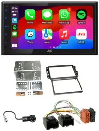 JVC Bluetooth 2DIN MP3 DAB USB Autoradio für Chevrolet Aveo Epica Captiva 06-11