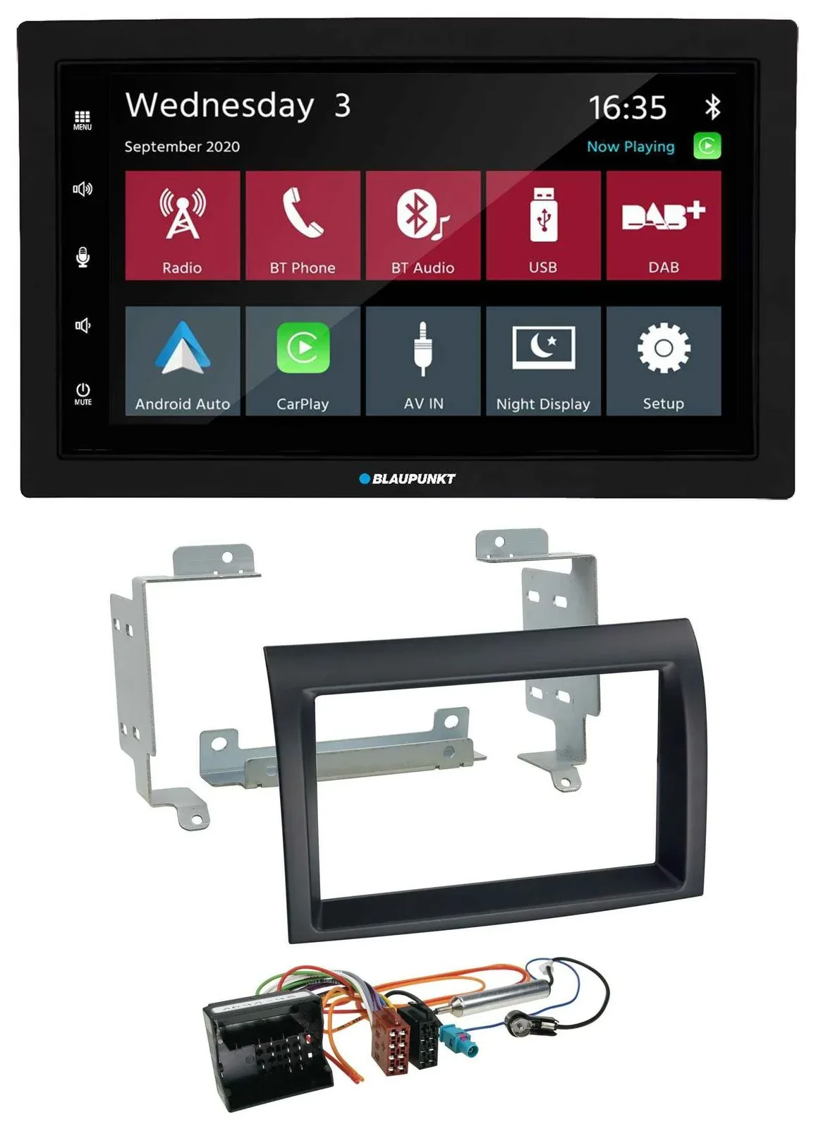 Blaupunkt 2DIN MP3 USB Bluetooth DAB Autoradio für Citroen Jumper Profi 06-11