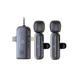 Turnstile Audio 3-In-1 Multifunctional Wireless Lavalier Microphone #TAWL-3IN1